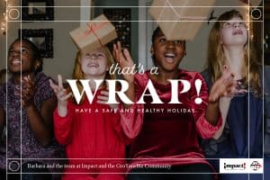 That's A Wrap Holiday Card GroYourBiz