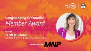 Longstanding GroYourBiz Member Award Winner Lynn Williams