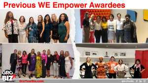 GroYourBiz WE Empower Previous Awardees